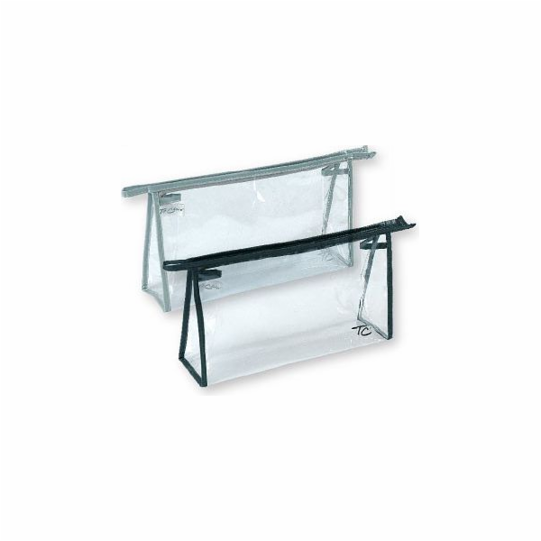 Top Choice Transparentní PVC dámská kosmetická taška 91568