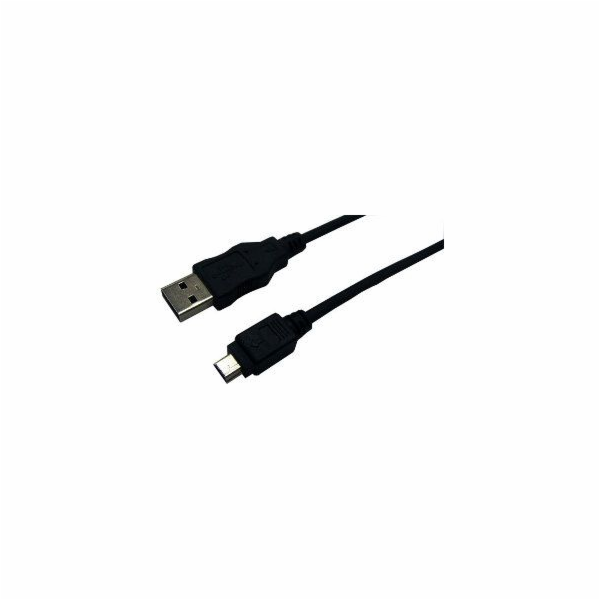 LogiLink USB-A - miniUSB USB kabel 1,8 m černý (CU0014)