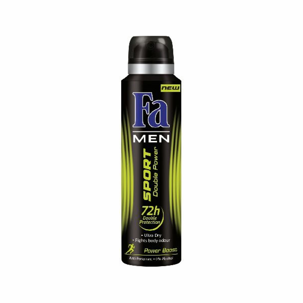 Fa Men Sport Double Power Power Boost Deodorant ve spreji...
