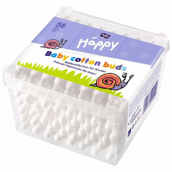 Dětské tyčinky do uší Bella 56 ks.