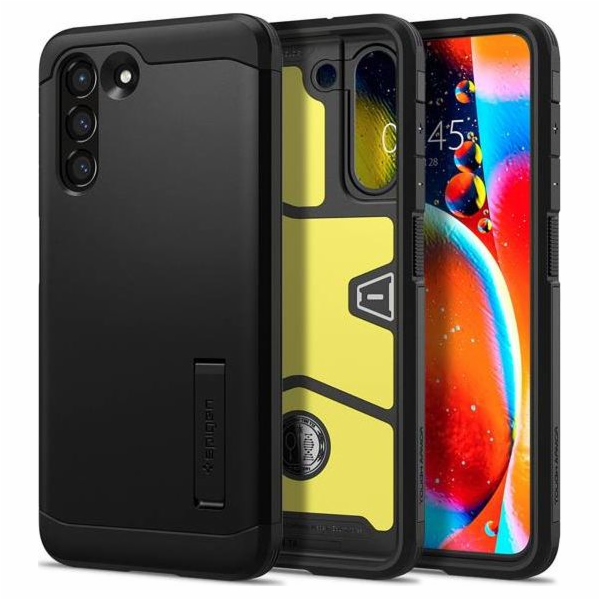 Spigen  TOUGH ARMOR GALAXY S21 FE ČERNÝ