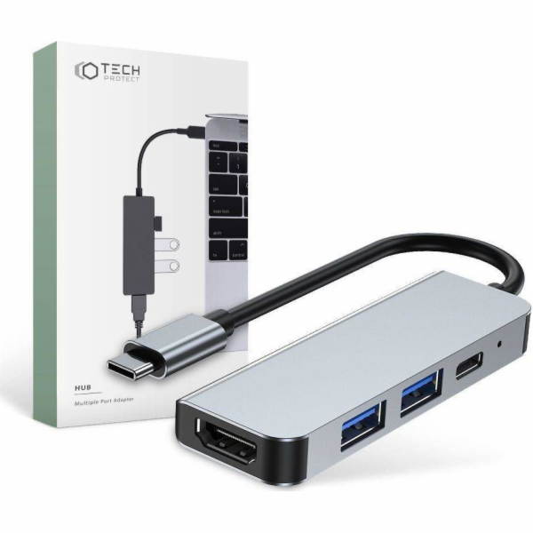 Tech-Protect USB-C Station/Replicator (THP810GRY)
