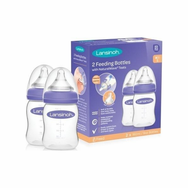 Láhev Lansinoh 160ml 2 ks. (75830)