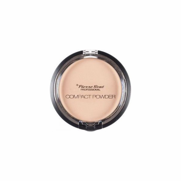 Pierre Rene Compact Powder Pudr na obličej 03 Transparent 8g