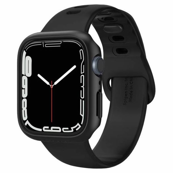 Pouzdro Spigen  Thin Fit Apple Watch 7 (45 mm) černé