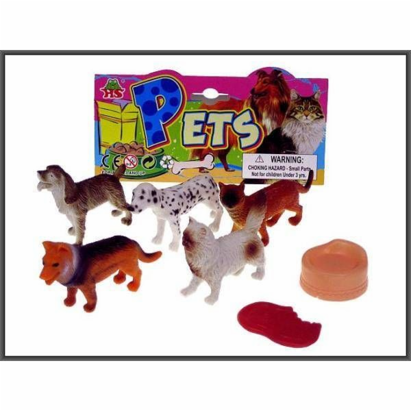 Figurka Hipo Dogs 8-9cm 5ks v sáčku HB2644E HIPO - HHS070