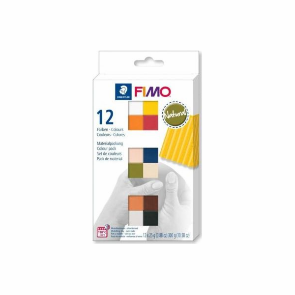 Staedtler Fimo Soft 12x25g Přírodní barvy