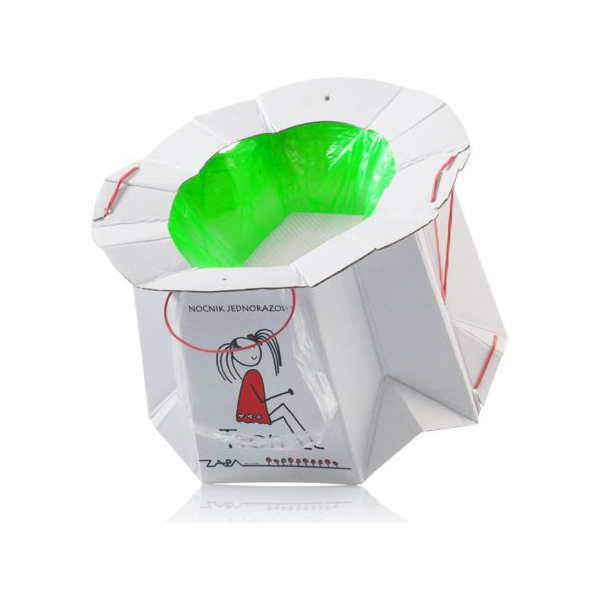 Jednorázový biologicky rozložitelný nočník Throne (TRO06869)