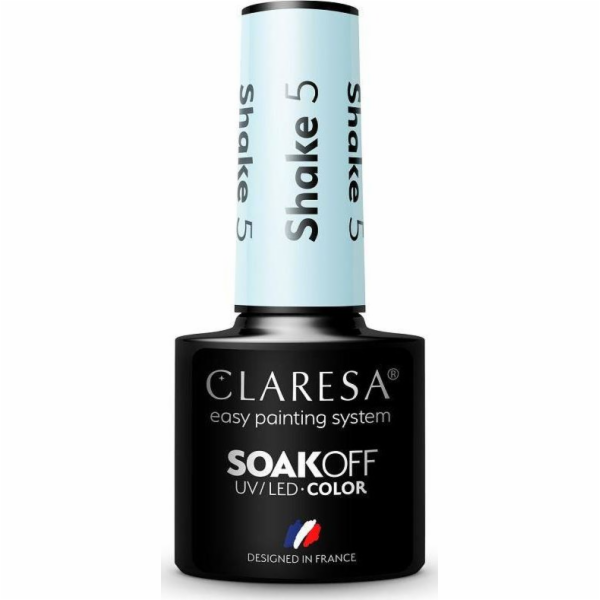 Claresa  Soak Off UV/LED Shake hybridní lak 5 5g