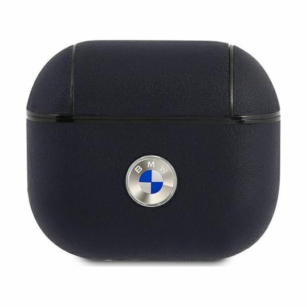 BMW Geniune Kožené ochranné pouzdro pro AirPods 3, tmavě ...