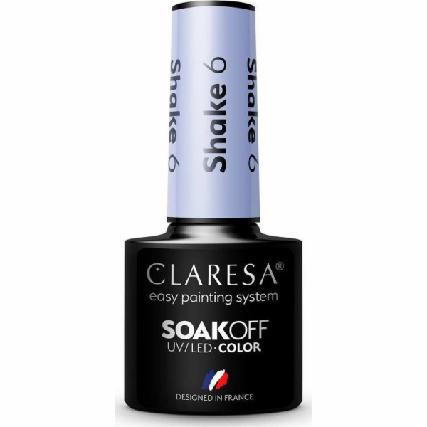 Claresa  Soak Off UV/LED Shake hybridní lak 6 5g