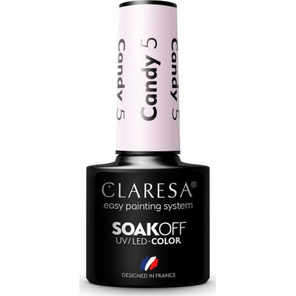 Claresa  Soak Off UV/LED Candy hybridní lak 5 5g