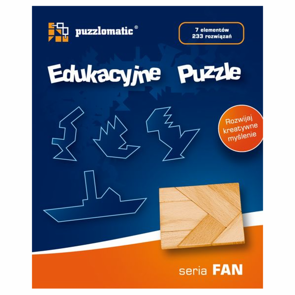 Vzdělávací puzzle Velká zábavná republika – série fanoušk...