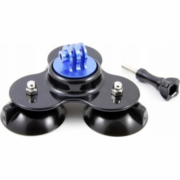 Držák Xrec 3d – 3x přísavka pro Gopro Hero 7 6 5 4 3+ 3 2 1