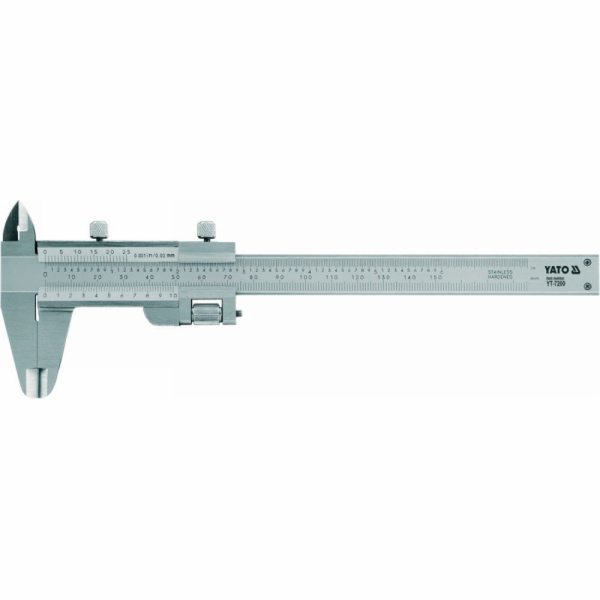 Yato Inox třmen 150mm 0,02mm (YT-7200)