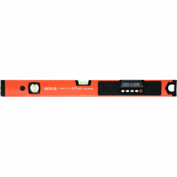 Yato LCD elektronická vodováha s laserem 610 mm (YT-30400)