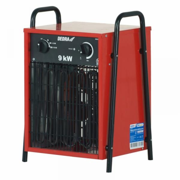 Dedra elektrický ohřívač 4,5/9kW 400V funkce ventilátoru ...