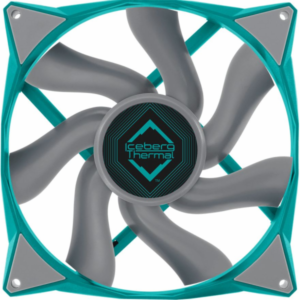 Iceberg  140 mm ventilátor tyrkysový (ICEGALE14-A0A)