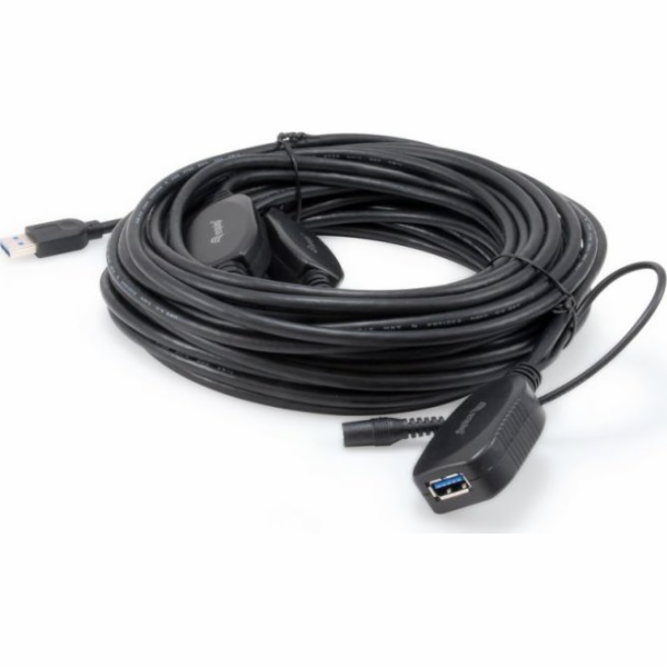 USB-A – USB-A kabel USB 10 m černý (133347)
