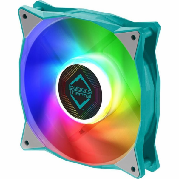 Iceberg  ARGB ventilátor 120 mm tyrkysový (ICEGALE12A-D0A)