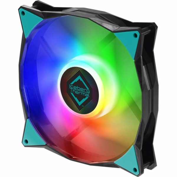 Iceberg  ARGB ventilátor 140 mm černý (ICEGALE14A-E0A)