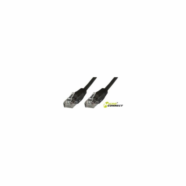 MicroConnect CAT 6 U/UTP kabel 5m PVC černý (B-UTP605S)