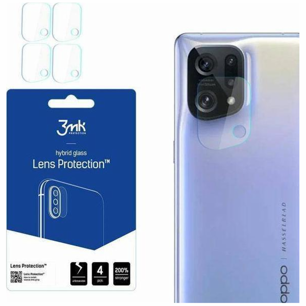 3MK  Lens Protect Ochrana objektivu Oppo Find X5 Camera 4 ks