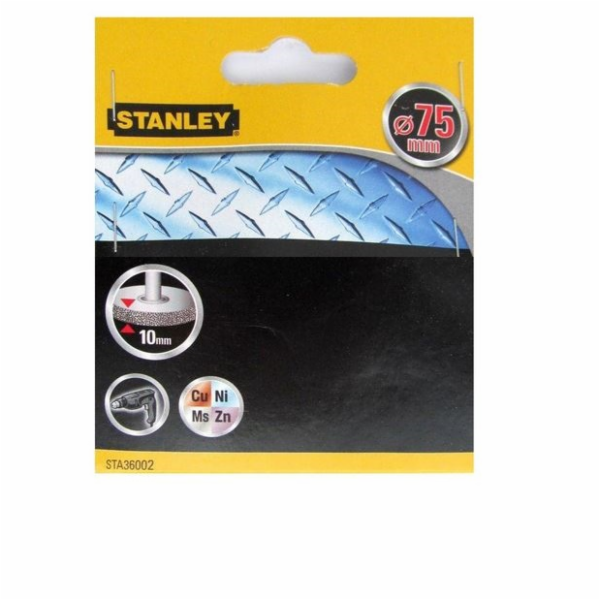 Kotoučový kartáč Stanley Wire 75mm 6mm - STA36002