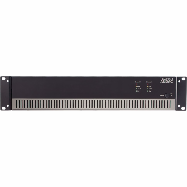 Audac  CAP224 Dvoukanálový koncový zesilovač 2 x 240W 100V