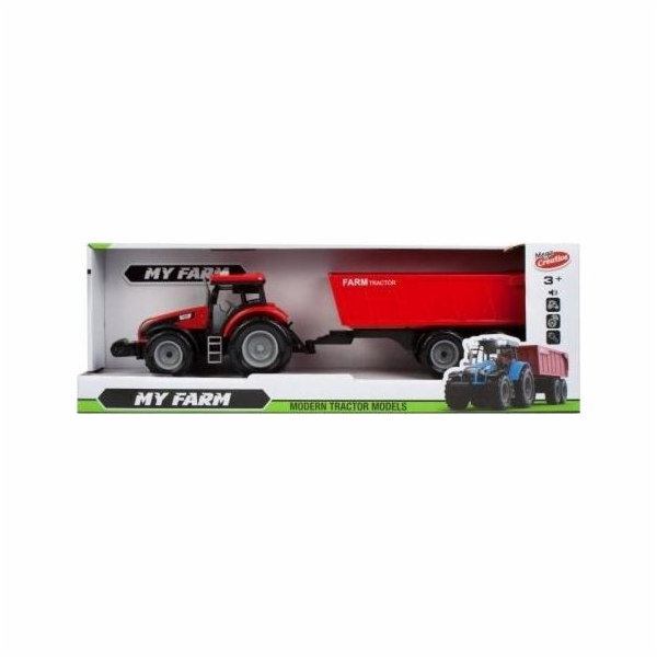 Mega kreativní traktor s příslušenstvím 43 cm Moje Ranczo