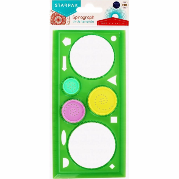 Starpak CIRCLE BLOCK ŠABLONA S STK LANA 20CM PBH48/288