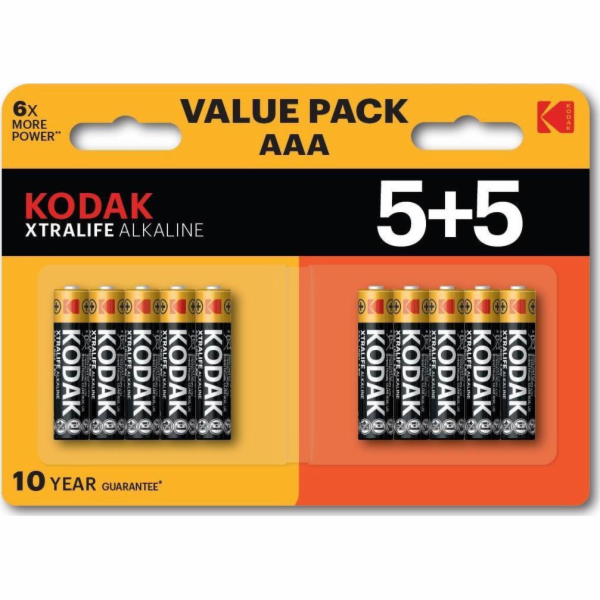 Baterie Kodak Xtralife AAA / R03 10 ks.