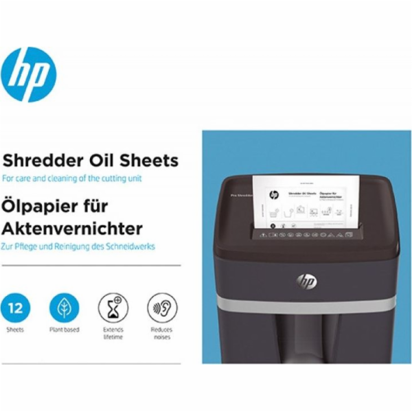 HP Olejové listy pro skartovačku 12 ks.