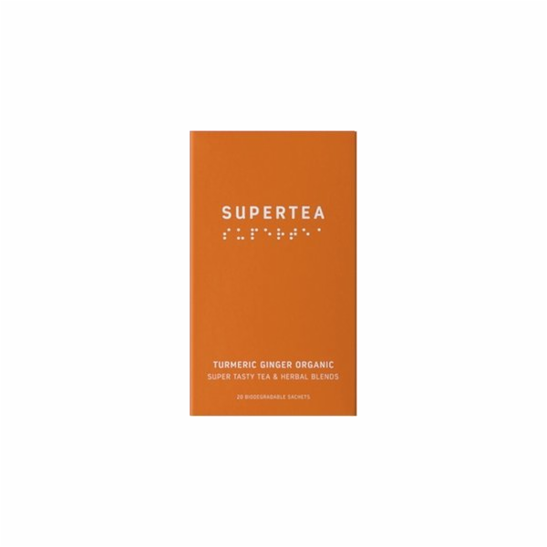 Teministeriet - Supertea Kurkuma Ginger Bio - Čaj 20 sáčků