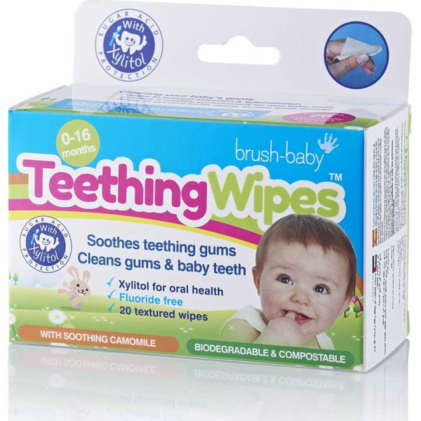 BRUSHBABY CHECK. S XYLITOLEM 20 ks.