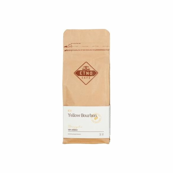 Etno Cafe Brazil Žlutá zrnková káva Bourbon 250g