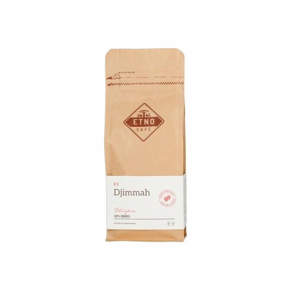 Etno Cafe Etiopia Djimmah zrnková káva 250 g