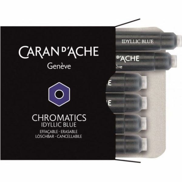 Caran d`Arche Chromatics modré náboje, 6 kusů