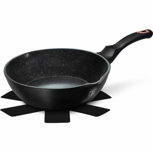 Pánev hluboká s mramorovým povrchem 24 cm Black Rose Coll...
