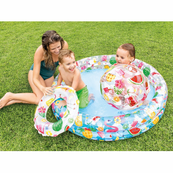 Bazén Intex® 59460, Just so fruity Set, dětský, nafukovac...