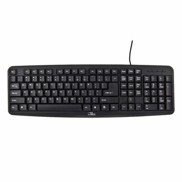 TK102 Standardní klávesnice PS/2 ČERNÁ 