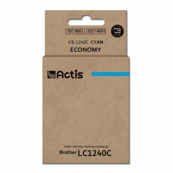 Actis Inkoust KB-1240C (náhradní inkoust Brother LC1240C/...
