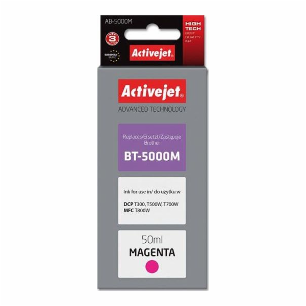 Activejet AB-5000M ink (replacement for Brother BT-5000M;...