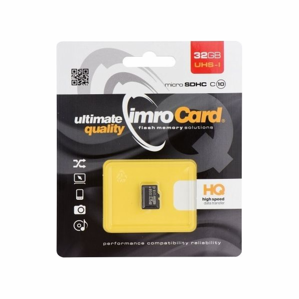 IMRO 10/32G UHS-I memory card 32 GB MicroSDHC Class 10