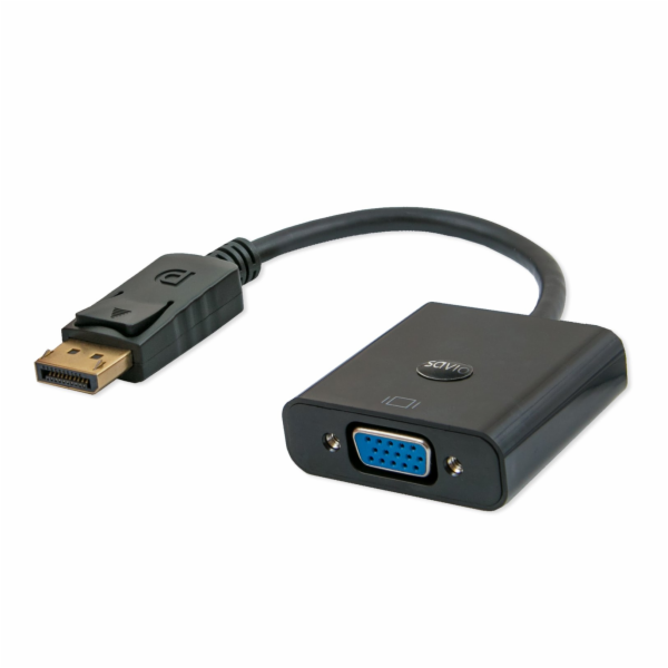 Savio CL-90 adaptér k video kabelům 0,2 m DisplayPort VGA...