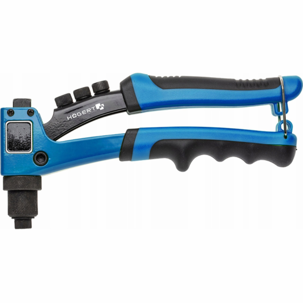 Högert Technik Stavitelný nýtovač 215mm, 4 hlavy