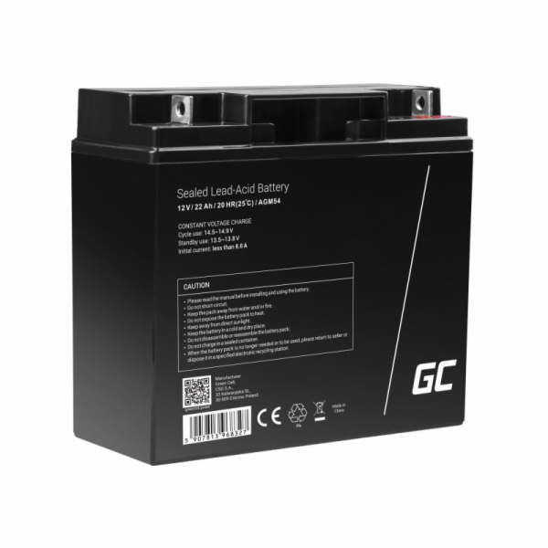 Green Cell AGM54 baterie pro vozidla AGM (Absorbed Glass ...