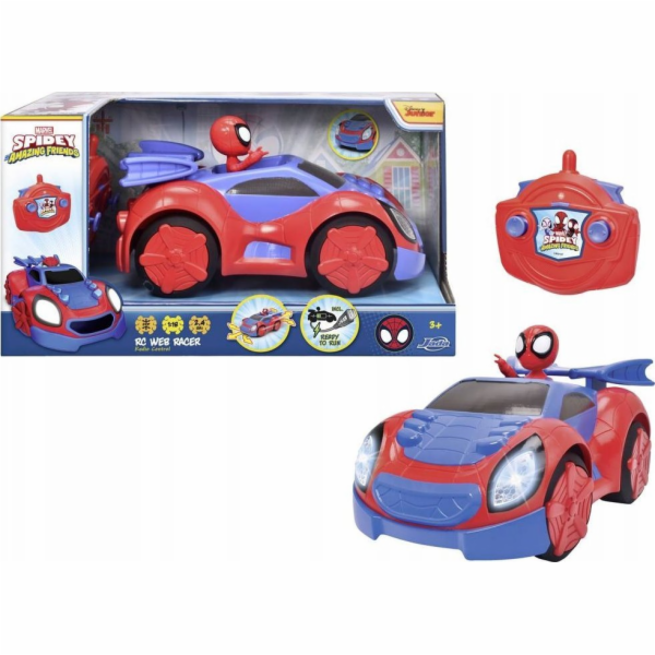Jada Toys RC Spidey Web Racer, autíčko