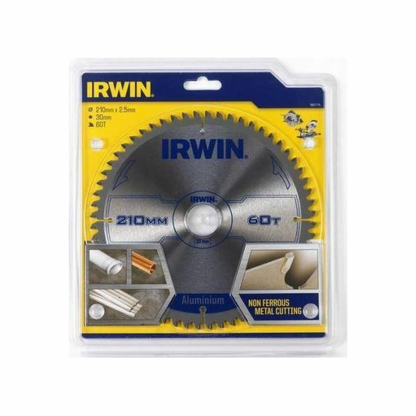 Irwin Kotoučová pila 210x30x2,5mm 60z TCG ALU 1907775