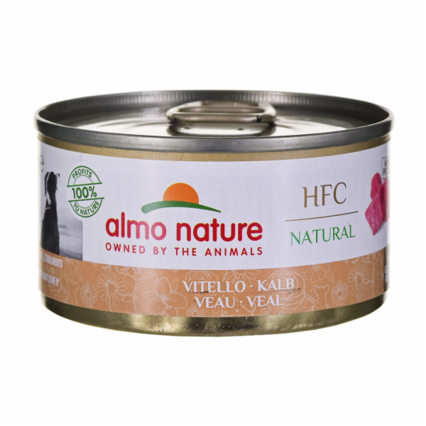 ALMO Nature HFC NATURAL telecí maso - mokré krmivo pro do...